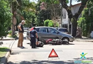 Accidente Moto Coche