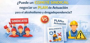 Comité Sindical Vs. Plan de actuación alcohol y drogas empresa
