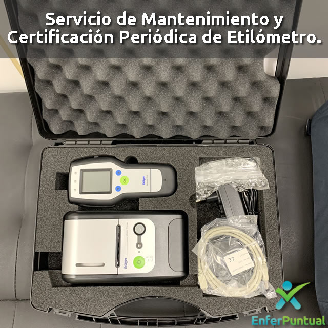 Mantenimiento y Certificación Etilómetro